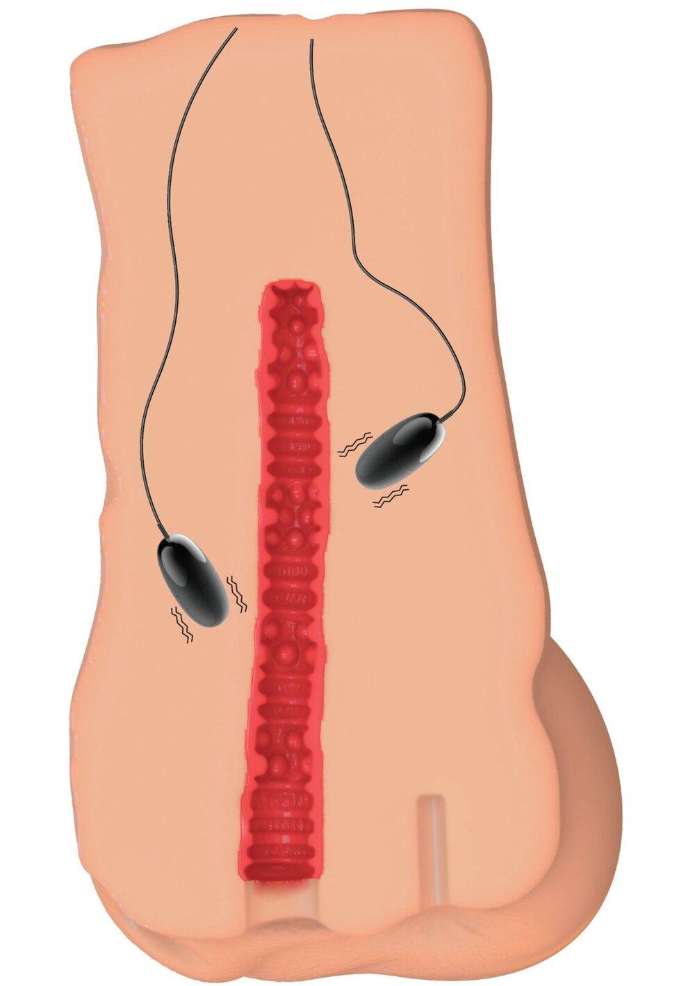 Bangers Vibrating Slut Hole masturbátor