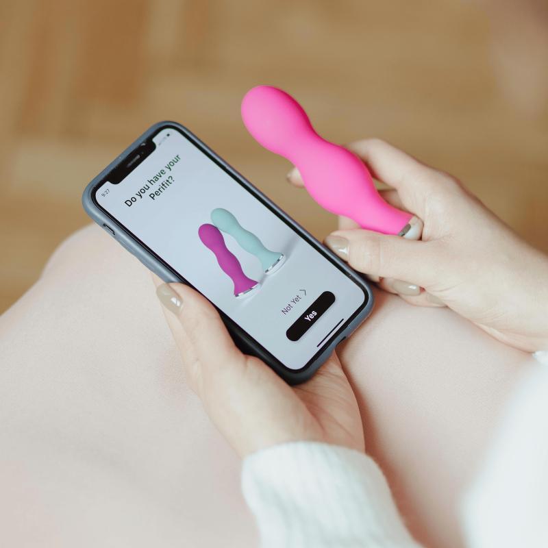 Perifit App controle pelvic floor trainer Pink
