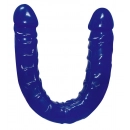 Oboustranná dilda, dvojitá - Ultra Dong oboustranné dildo - modré