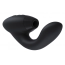 Tlakové stimulátory na klitoris - Womanizer DUO masážní strojek černý
