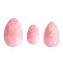 Vagina fitness - Yoni vajíčka sada 3 ks - růženín