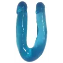 Oboustranná dilda, dvojitá - Lollicock oboustranné dildo - modré