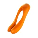 Párové vibrátory - Satisfyer Candy Cane Multifunkční vibrátor - oranžový