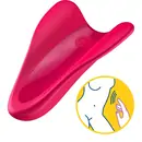 Vibrátory na klitoris - Satisfyer High Fly Vibrátor pod prst - červený