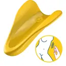 Vibrátory na klitoris - Satisfyer High Fly Vibrátor pod prst - žlutý
