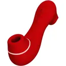 Tlakové stimulátory na klitoris - Romant Laurence oboustranný Suction stimulátor klitorisu červený