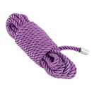 Erotická pouta a bondage - BASIC X bondážní lano z polypropylenu 5 m fialové