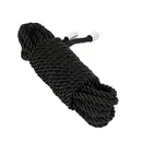 Erotická pouta a bondage - BASIC X bondážní lano z polypropylenu 5 m černé