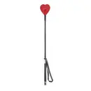 Bičíky, důtky a rákosky - BASIC X HeartBite - bičík ve tvaru srdce – červený