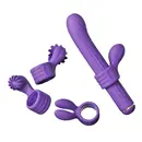 Multifunkční vibrátory - Magic Stick rabbit vibrátor - Purple