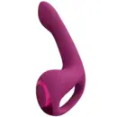 Vibrátory na G-bod - VIVE Riko  vibrátor a stimulátor klitorisu 2v1 - růžový
