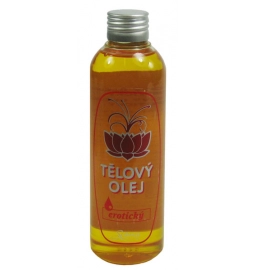 Masážní oleje - Salvus erotický masážní tělový olej 200 ml