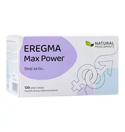 Zvýšení libida - Eregma Max power 100+20 tbl. zdarma - doplněk stravy
