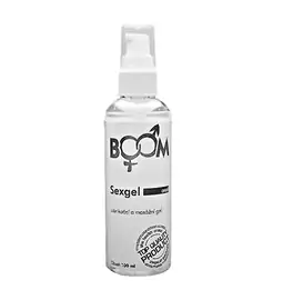Lubrikační gely na vodní bázi - BOOM SexGel lubrikační gel 100 ml - anal
