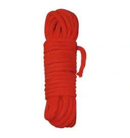 Erotická pouta a bondage - Shibari Bondage lano 10 m - červené