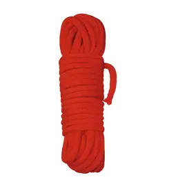 Erotická pouta a bondage - Shibari Bondage lano 3 m - červené