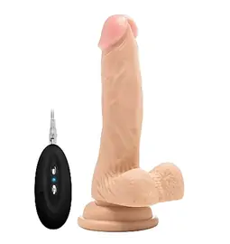 Realistické vibrátory - S-Line RealRock Vibrační penis 18 cm - tělový