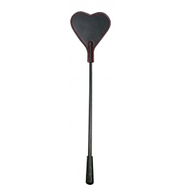 Tipy na valentýnské dárky pro páry - Bad Kitty mini bičík srdce - černý