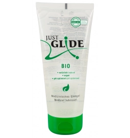 Lubrikační gely na vodní bázi - Just Glide BIO Lubrikační gel 200 ml
