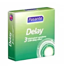 Kondomy prodlužující styk - Pasante Delay kondomy 3ks