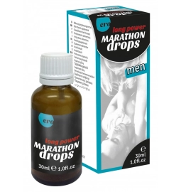 Oddálení ejakulace - Hot Marathon Men kapky 30 ml - Doplněk stravy
