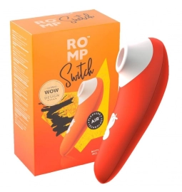 Tlakové stimulátory na klitoris - ROMP Switch podtlakový stimulátor na klitoris - oranžový