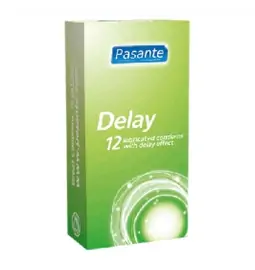 Kondomy prodlužující styk - Pasante kondomy Delay 12 ks