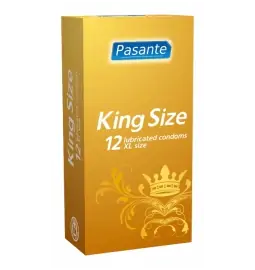 Extra velké kondomy - Pasante kondomy King Size 60 mm - 12 ks