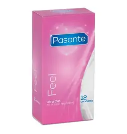 Ultra jemné a tenké kondomy - Pasante kondomy Sensitive 12 ks