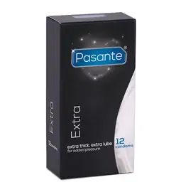 Extra bezpečné a zesílené kondomy - Pasante zesílené kondomy Extra 12 ks