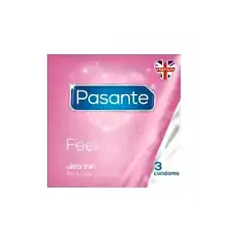 Ultra jemné a tenké kondomy - Pasante kondomy Sensitive 3 ks
