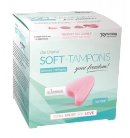 Menstruační pomůcky - Joydivision Soft pěnový tampon Normal 3 ks