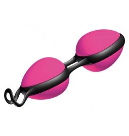 Venušiny kuličky - Joydivision Joyballs secret Venušiny kuličky 85 g - pink/black