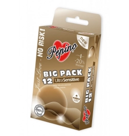 Ultra jemné a tenké kondomy - Pepino kondomy Ultra Sensitive - 12 ks