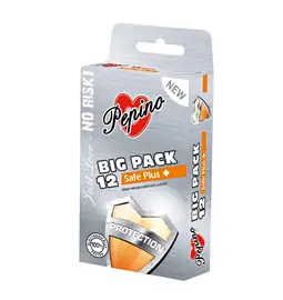Extra bezpečné a zesílené kondomy - Pepino kondomy Safe Plus 12 ks