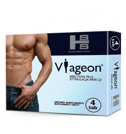 Zlepšení erekce - Viageon 4 tablety - doplněk stravy