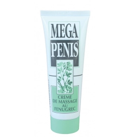 Zvětšení a lepší prokrvení penisu - Mega Penis krém na zvětšení penisu 75 ml