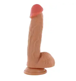 Dilda s přísavkou - BASIC X Christian realistické dildo s přísavkou tělové