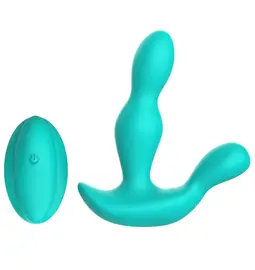 Vibrátory na prostatu - BOOM Richard stimulátor prostaty na dálkové ovládání zelený