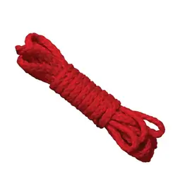 Erotická pouta a bondage - Ouch! Kinbaku provaz 1,5 m - červený