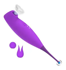 Vibrátory na klitoris - BASIC X  Datel  podtlakový stimulátor klitorisu fialový