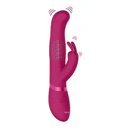 Rotační a rabbit vibrátory - VIVE Izara rotační vibrátor G-spot rabbit růžový