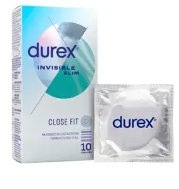 Ultra jemné a tenké kondomy - DUREX kondomy Invisible Slim 10 ks