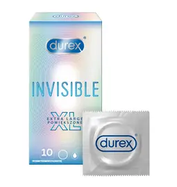 Ultra jemné a tenké kondomy - DUREX kondomy Invisible XL 10 ks