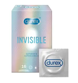 Ultra jemné a tenké kondomy - DUREX kondomy Invisible 16 ks
