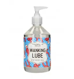 Lubrikační gely na vodní bázi - Wanking lube Masturbační lubrikační gel 500 ml