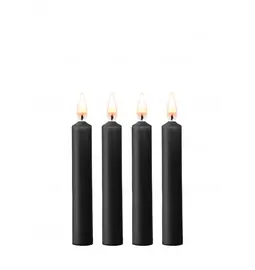 SM svíčky - Ouch! SM svíčky 4 ks - černé