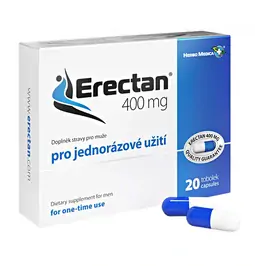 Zlepšení erekce - Erectan 400mg 20tbl doplněk stravy