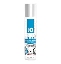 Lubrikační gely na vodní bázi - JO H2O Hřejivý lubrikační gel 30 ml