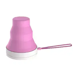 UVC a ozónové sterilizátory - IntimFitness UVC LED sterilizátor na menstruační kalíšky růžový